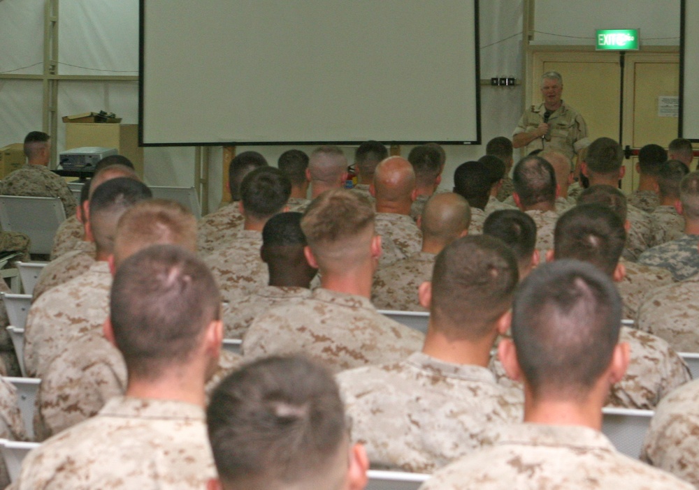 CNO visits 22nd MEU in Kuwait