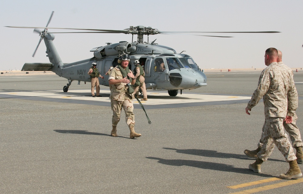 CNO visits 22nd MEU in Kuwait