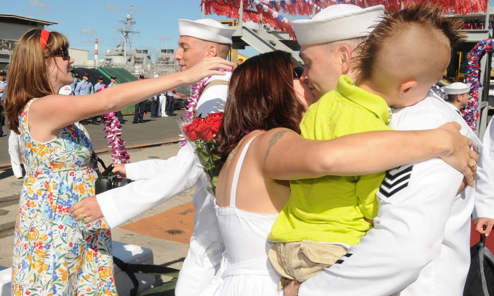 Greeting Friends and Family