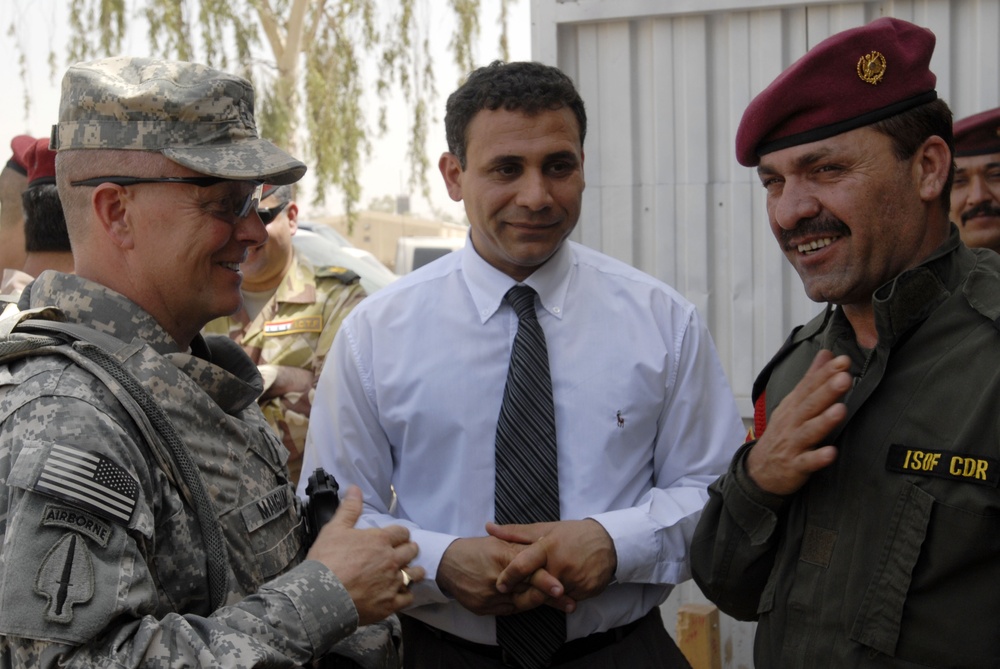 Congressmen catch insider's view on Iraq's elite fighting force