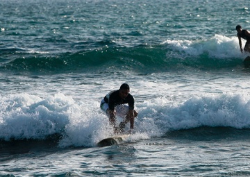 Surfing in Japan