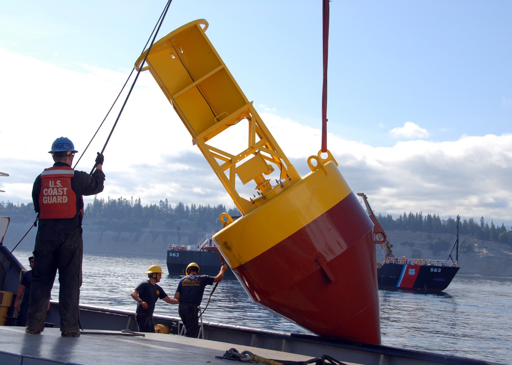 U.S. Coast Guard Assists Canadian Buoy Tender
