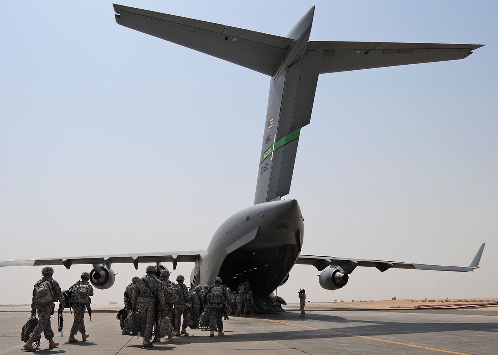 Moving Cargo at the 386th Logisitics Readiness Squadron