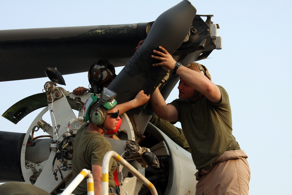 Conducting aircraft maintenance