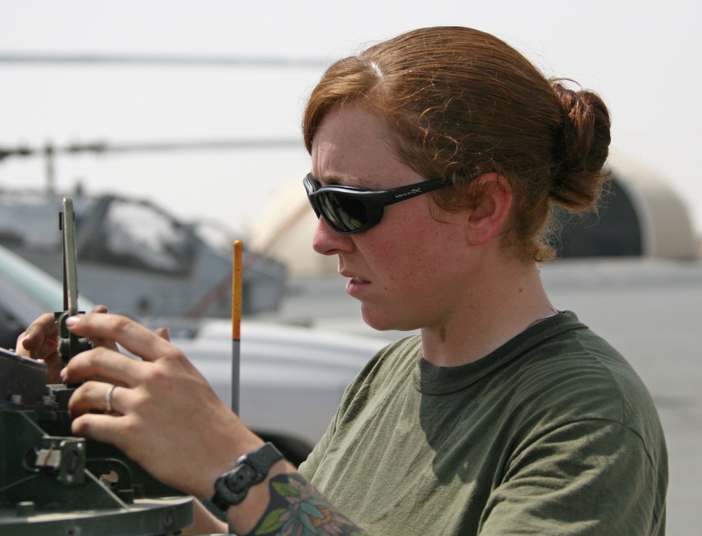 Conducting aircraft maintenance