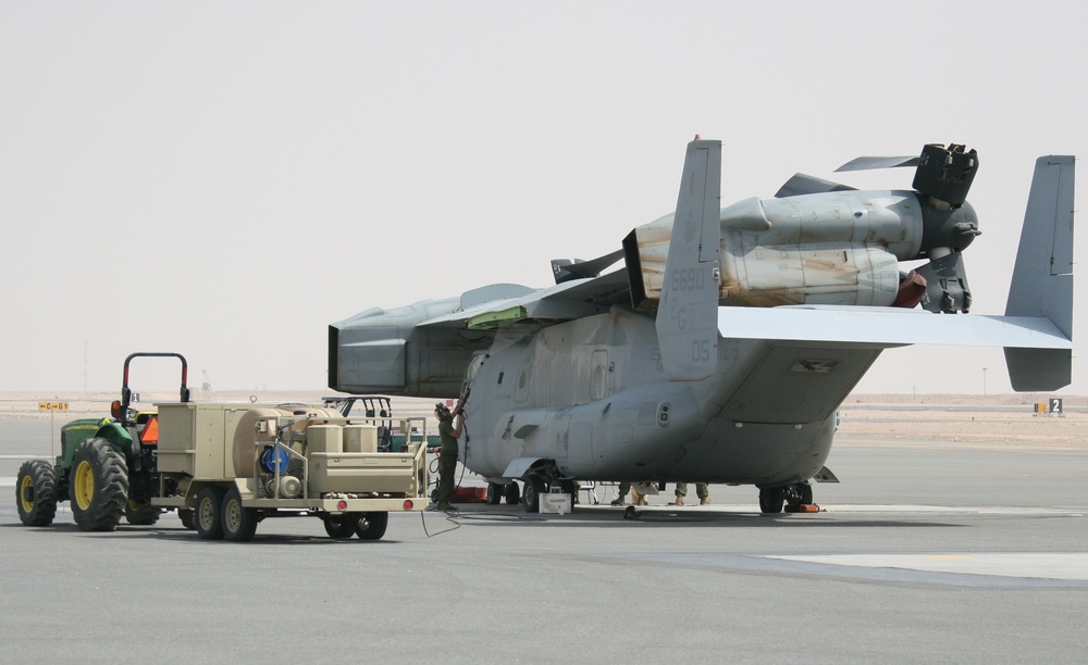 Conducting aircraft maintenance