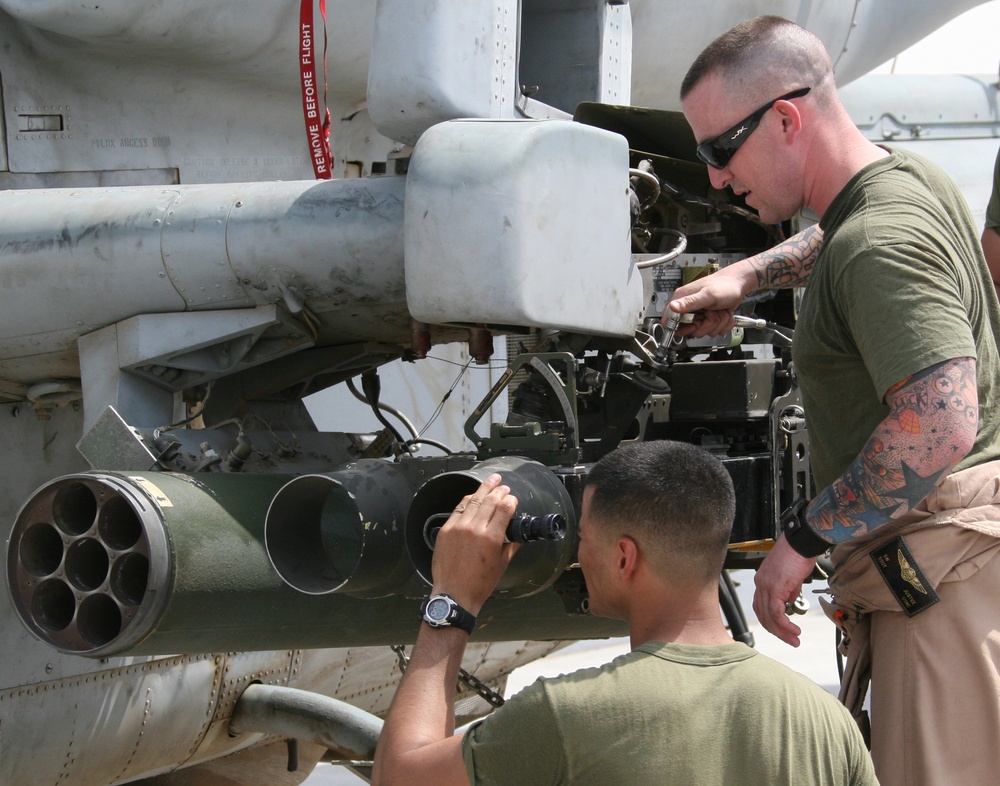 Conducting aircraft maintenance