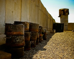 It's austere here! Part three: Patrol Base Mahawil offers the unflushable toilet