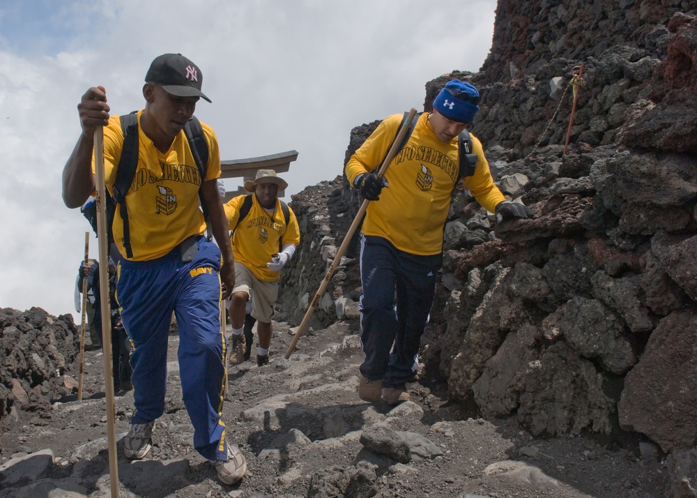 Traditional Climb up Mt. Fuji