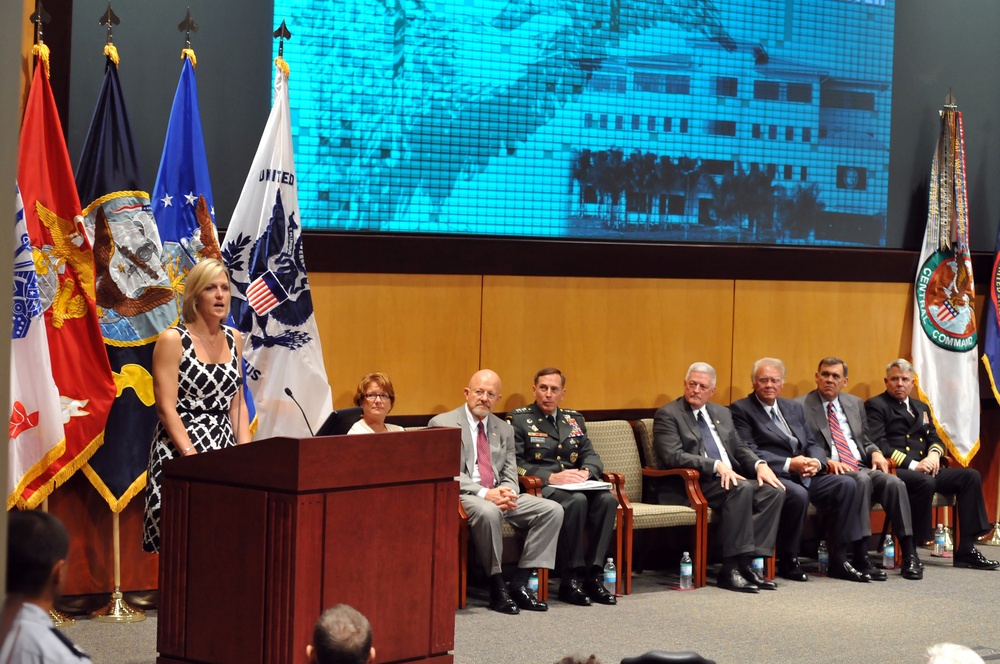 Lt. Cmdr. Otis Vincent Tolbert Joint Intelligence Operations Center Dedication