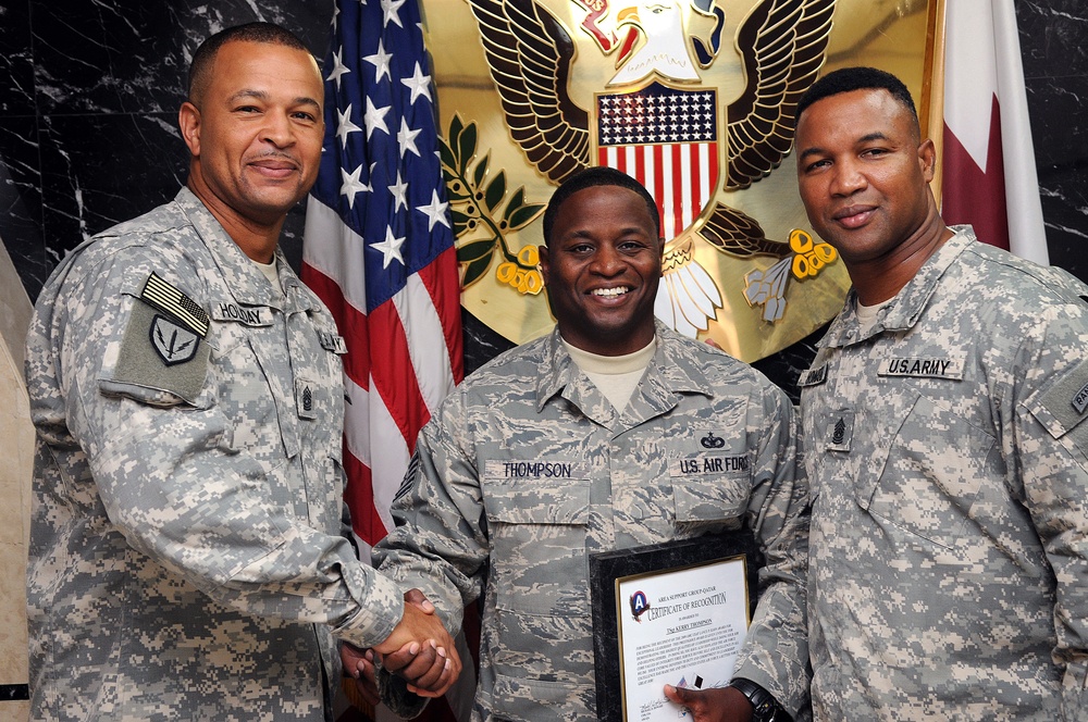 Airman Recognized for Earning Top Leadership Award