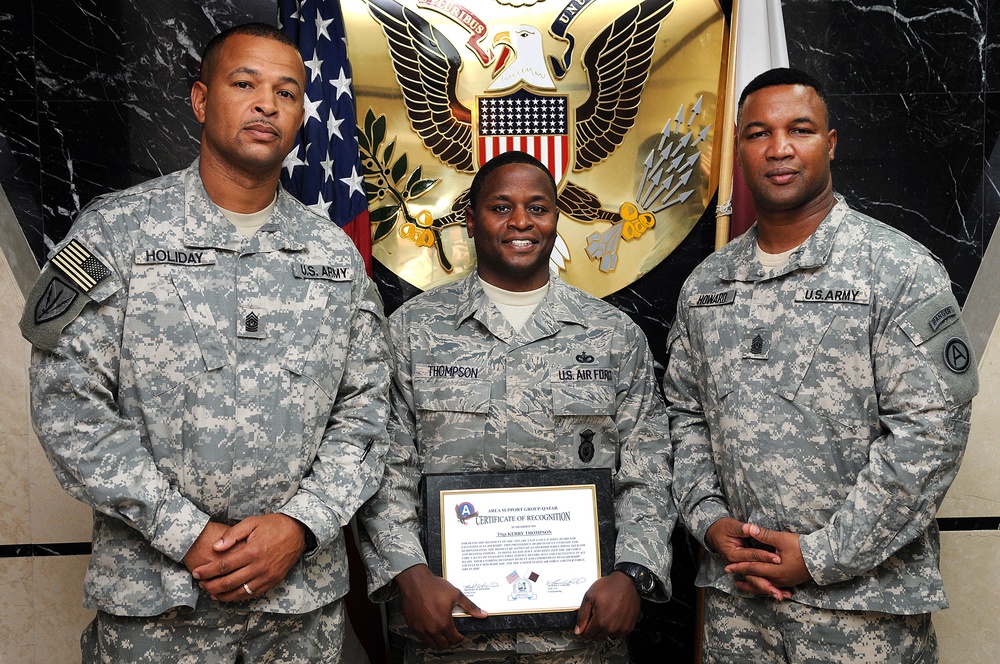 Airman Recognized for Earning Top Leadership Award