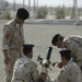 Iraqi soldiers learn mortars, computers