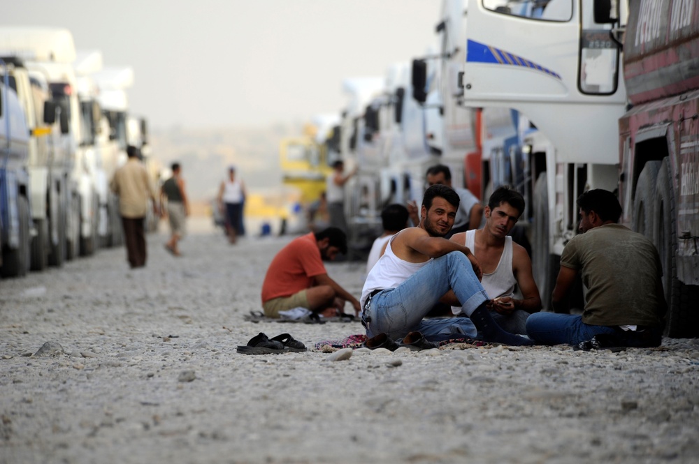 Turkish truck drivers