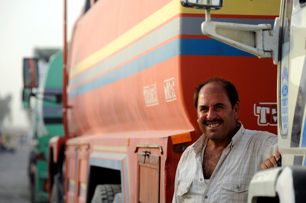 Turkish truck drivers