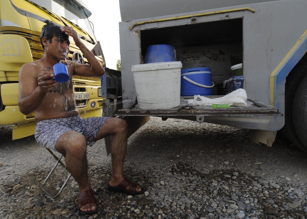 Turkish truck drivers