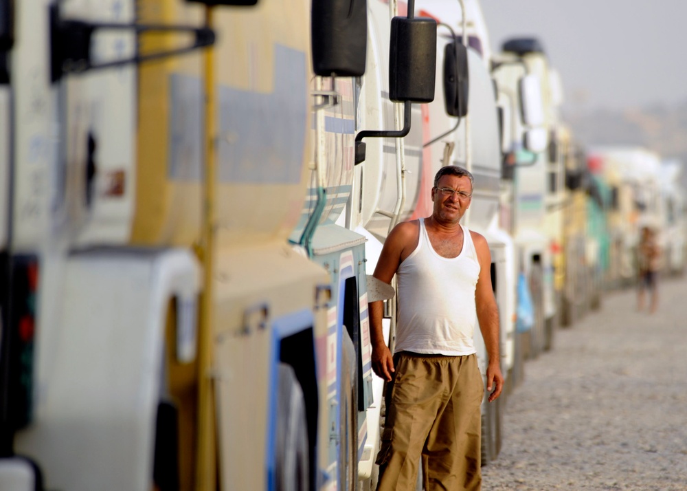 Turkish truck drivers