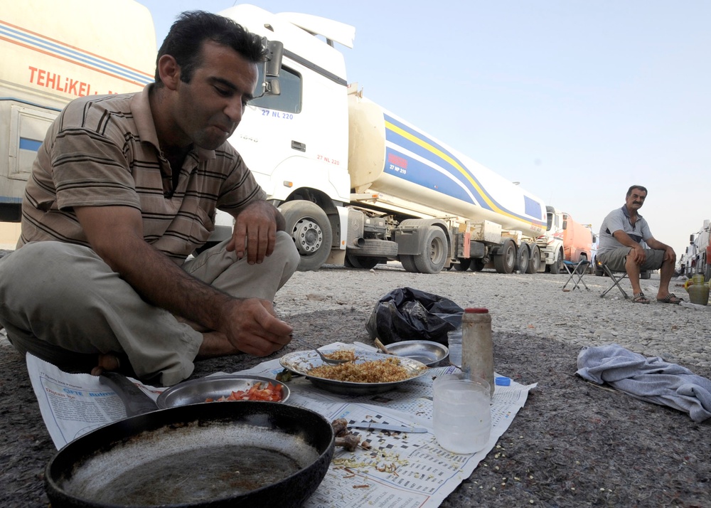 Turkish truck drivers