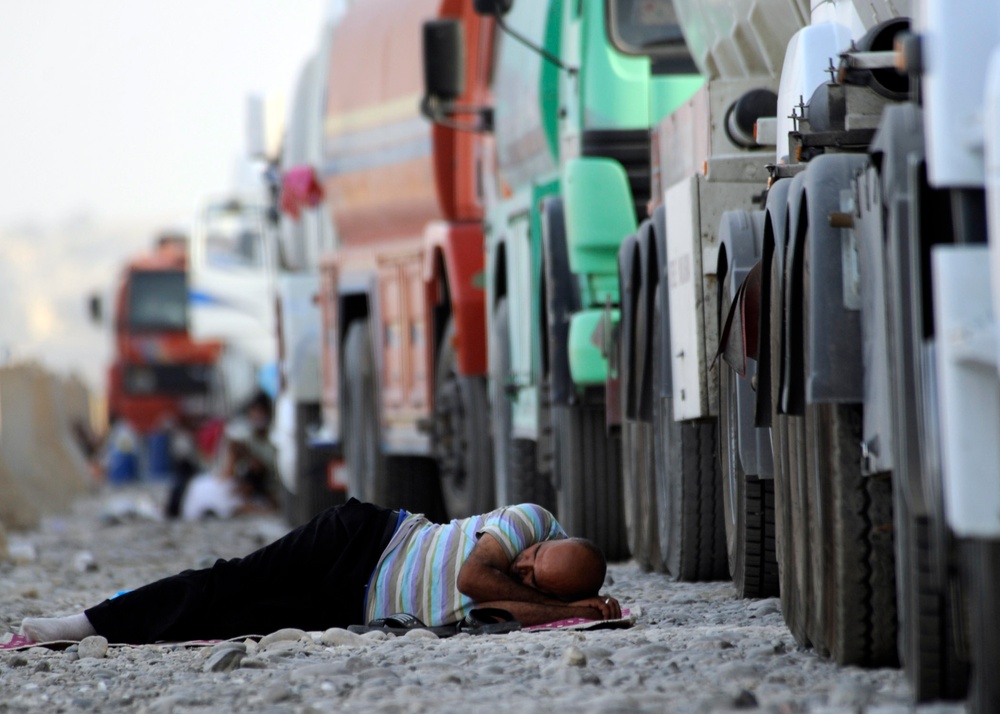 Turkish truck drivers