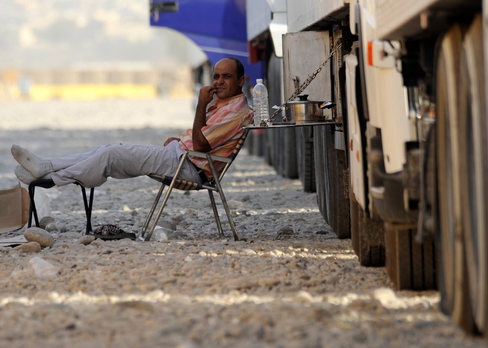 Turkish truck drivers