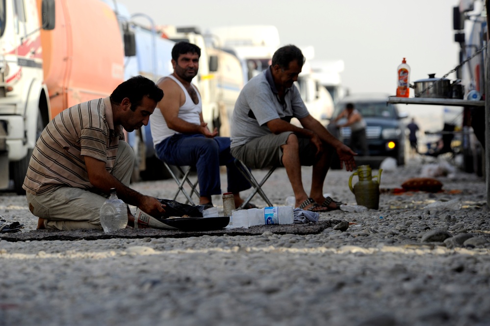 Turkish truck drivers