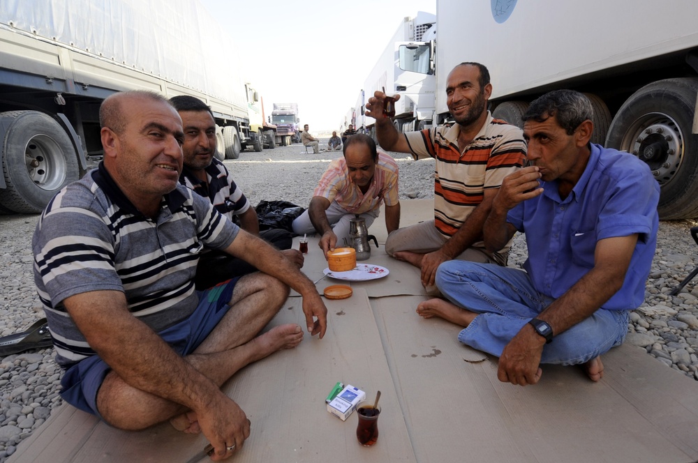 Turkish truck drivers