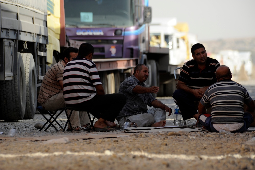 Turkish truck drivers