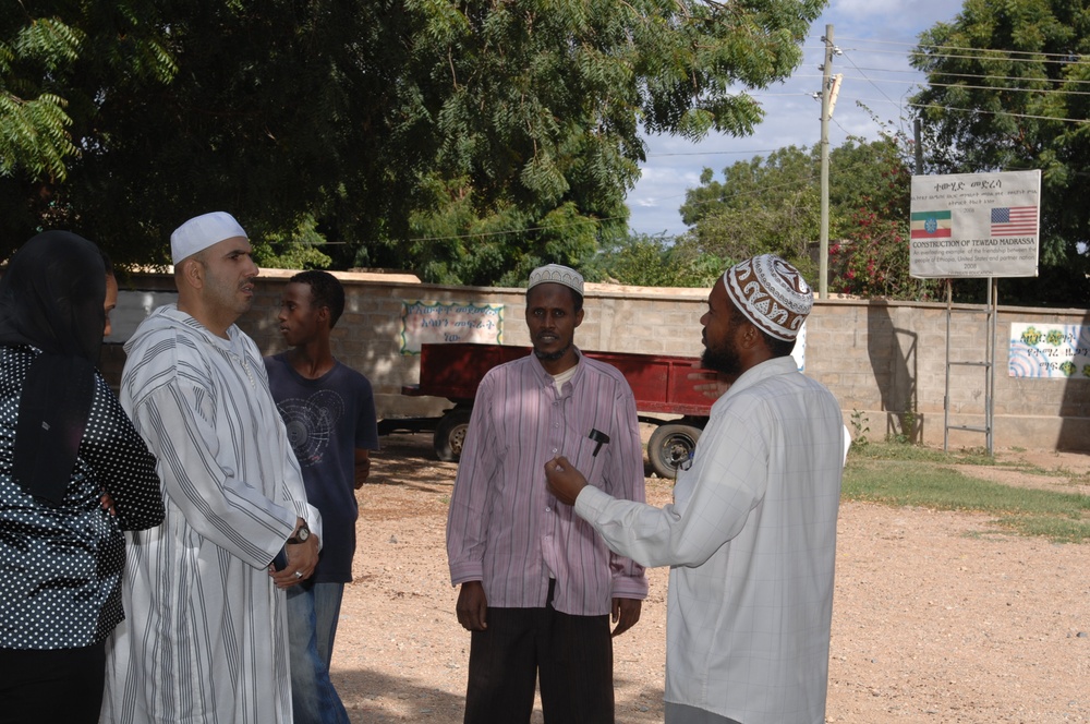 U.S. Muslim chaplain visits Africa during Ramadan