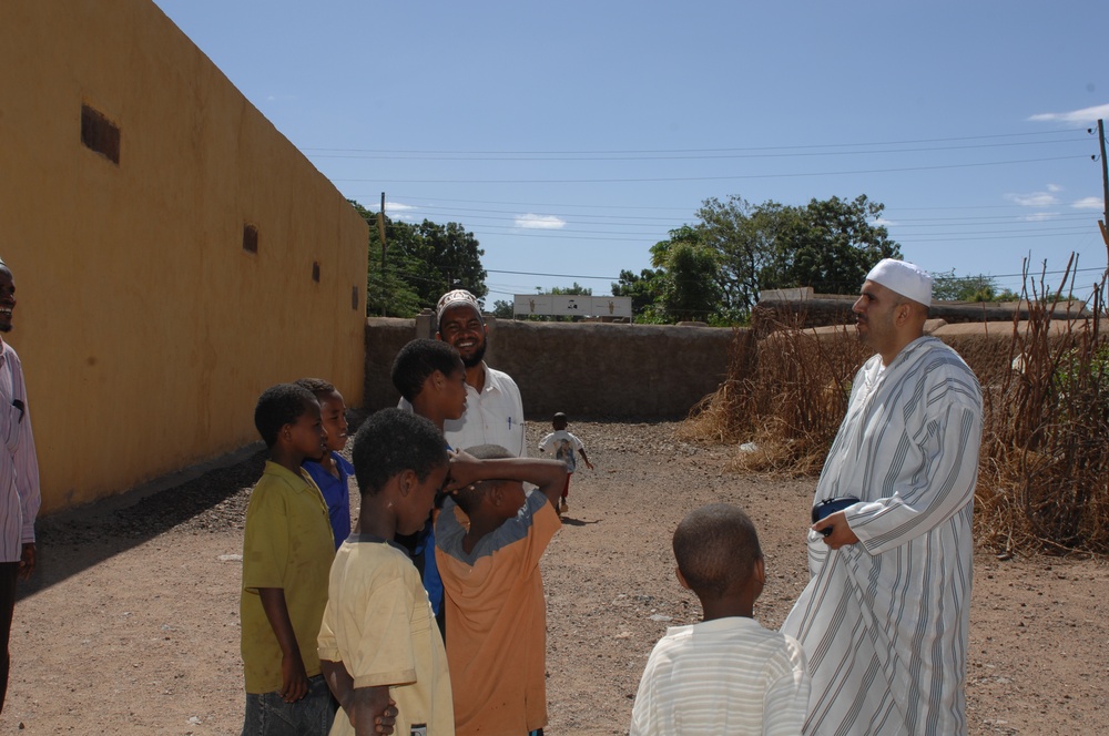 U.S. Muslim chaplain visits Africa during Ramadan