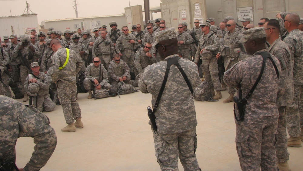445th Trans. Co. gets 'Boots on Ground'
