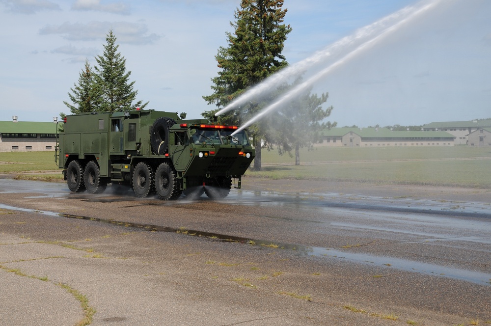 Camp Ripley Receives New Tactical Fire Fighting Truck