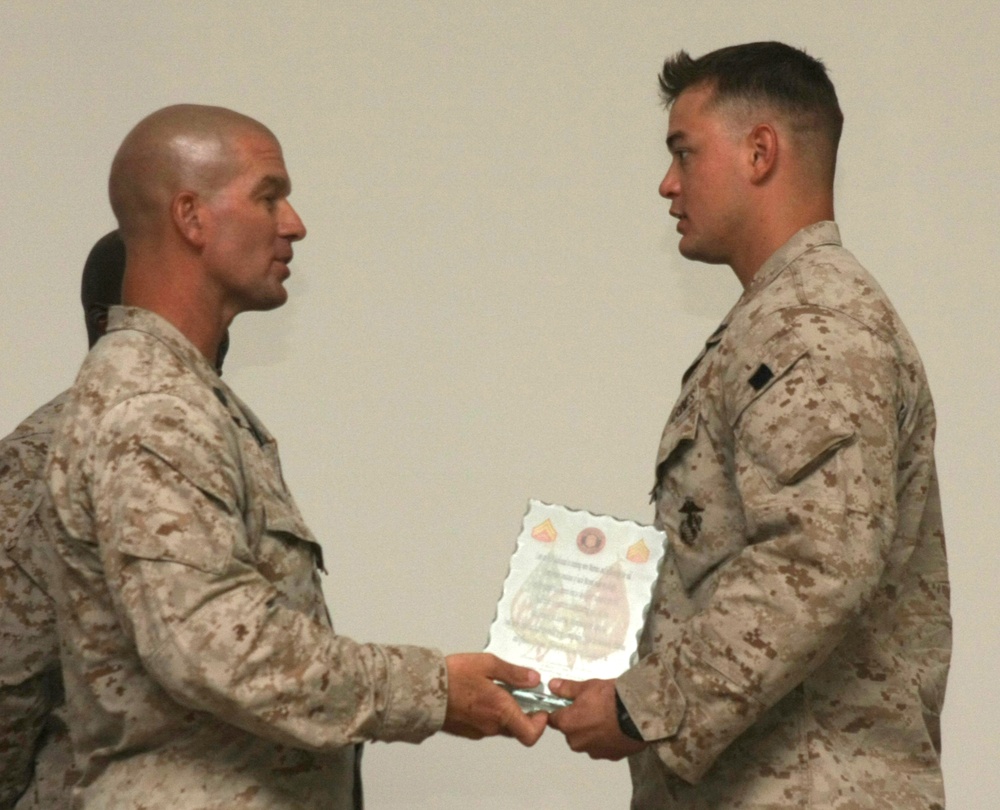 22nd MEU Marines graduate Corporal's Course