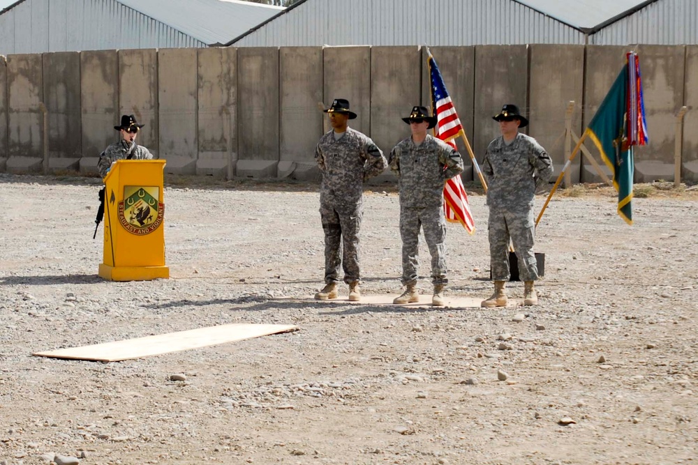 Black Knights change command in Iraq