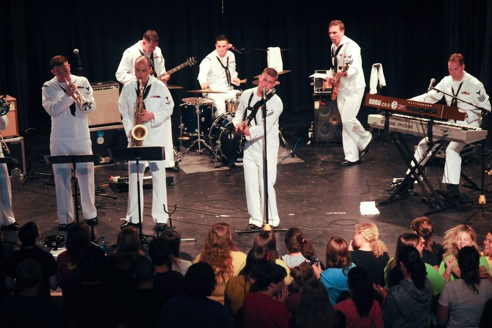 Performing During Navy Week