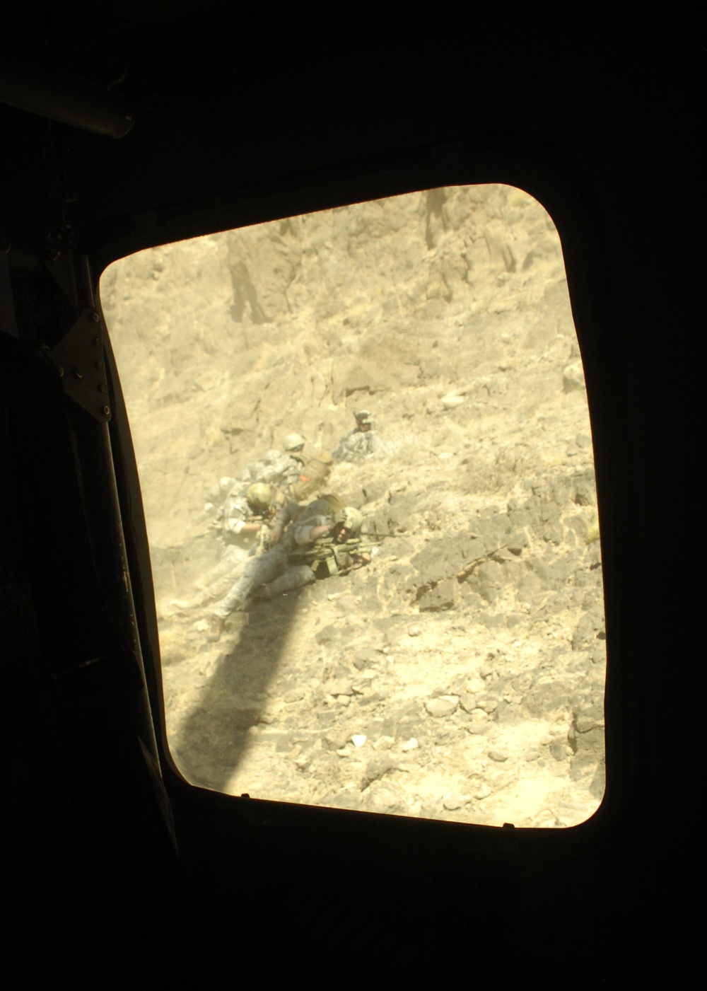 Infantry Soldiers conduct air assault in Kandahar province,