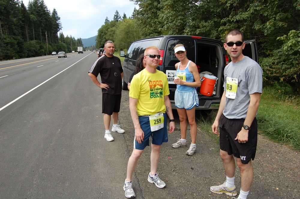 Oregon National Guard members participate in annual Hood to Coast Relay Race