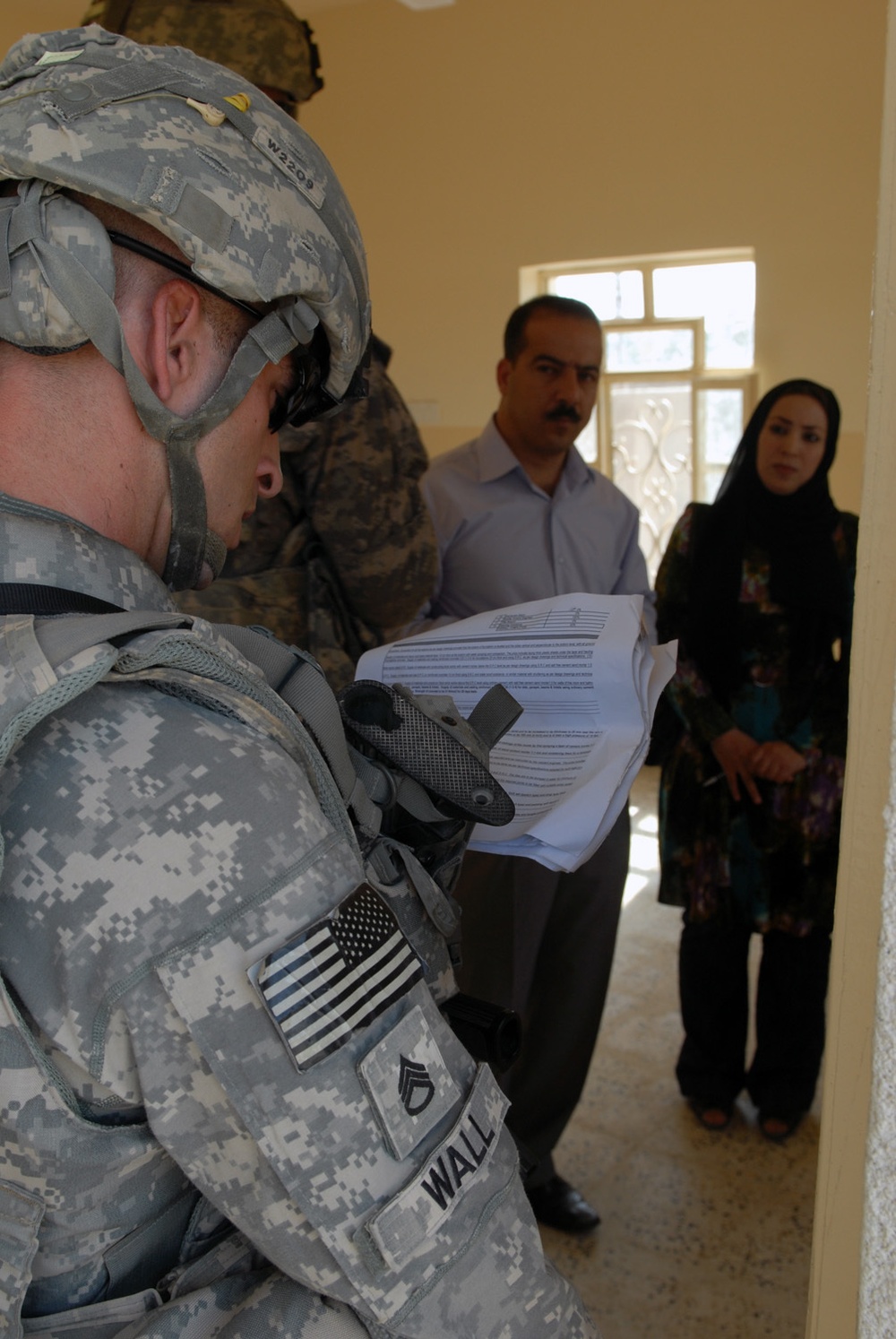 Multi-National Division-Baghdad Soldiers ensure job is done right