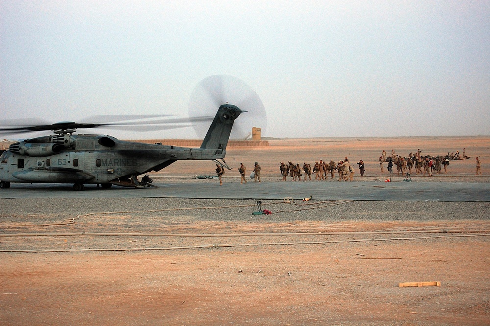Arrival-Departure Airfield Control Group Marines essential to cargo, personnel transportation