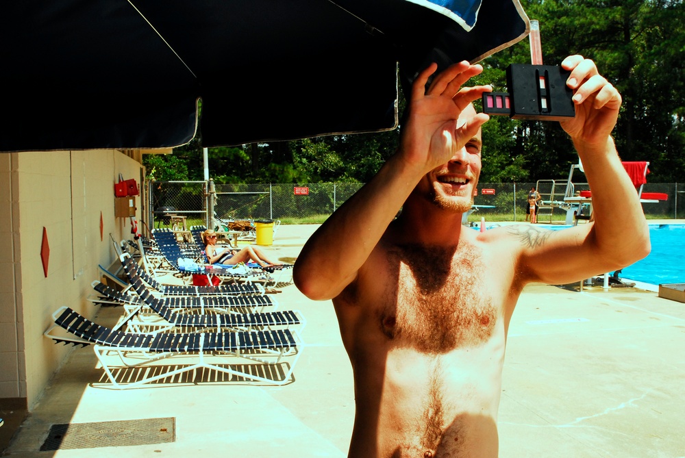 Lifeguards Make a Splash at Normandy Pool