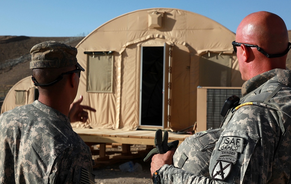 Dismounted Patrol and Construction in Logar Province