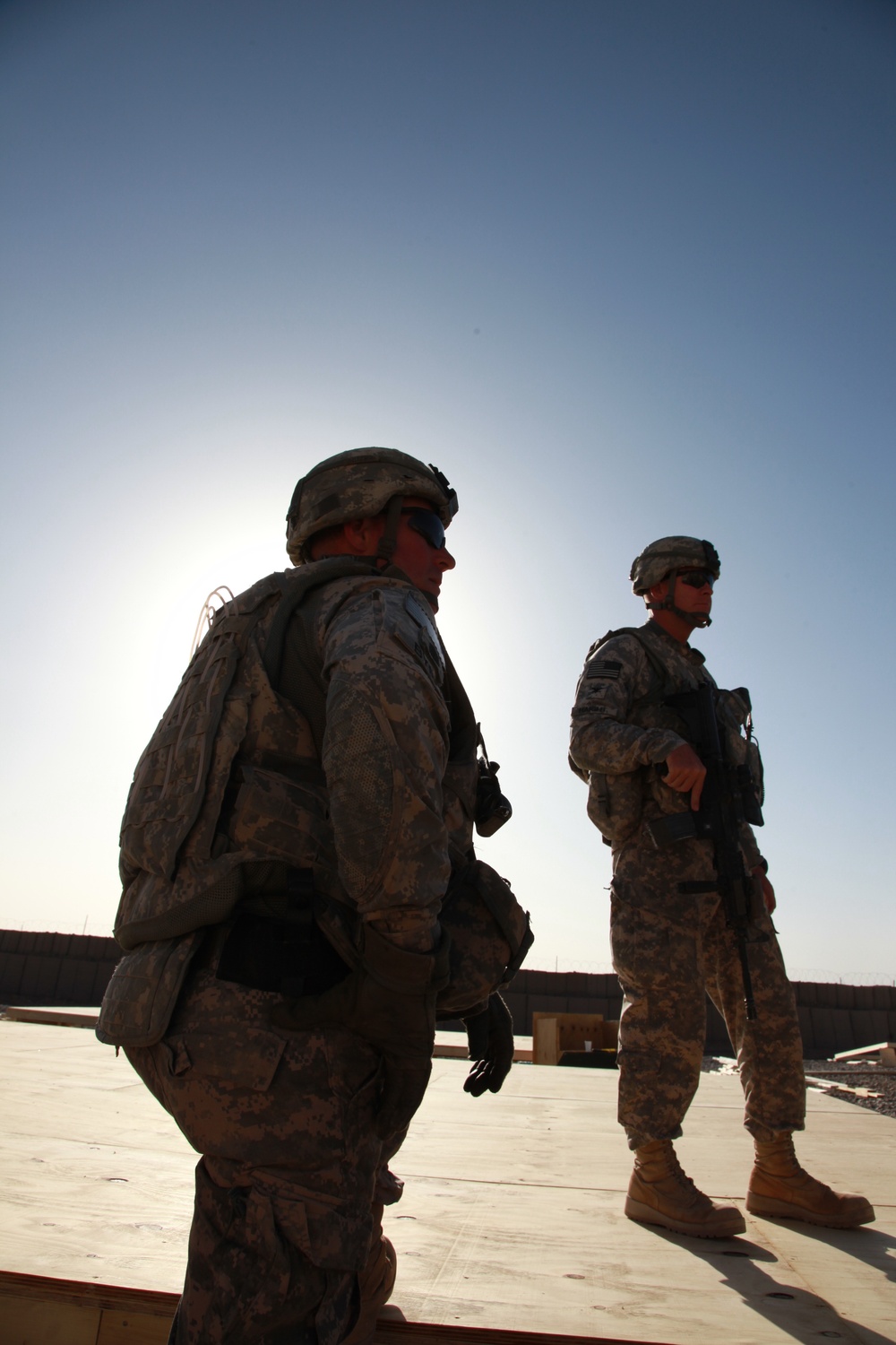 Dismounted Patrol and Construction in Logar Province