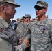 Admiral Mullen awards five Purple Heart medals to Soldiers