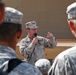 Admiral Mullen awards five Purple Heart medals to Soldiers