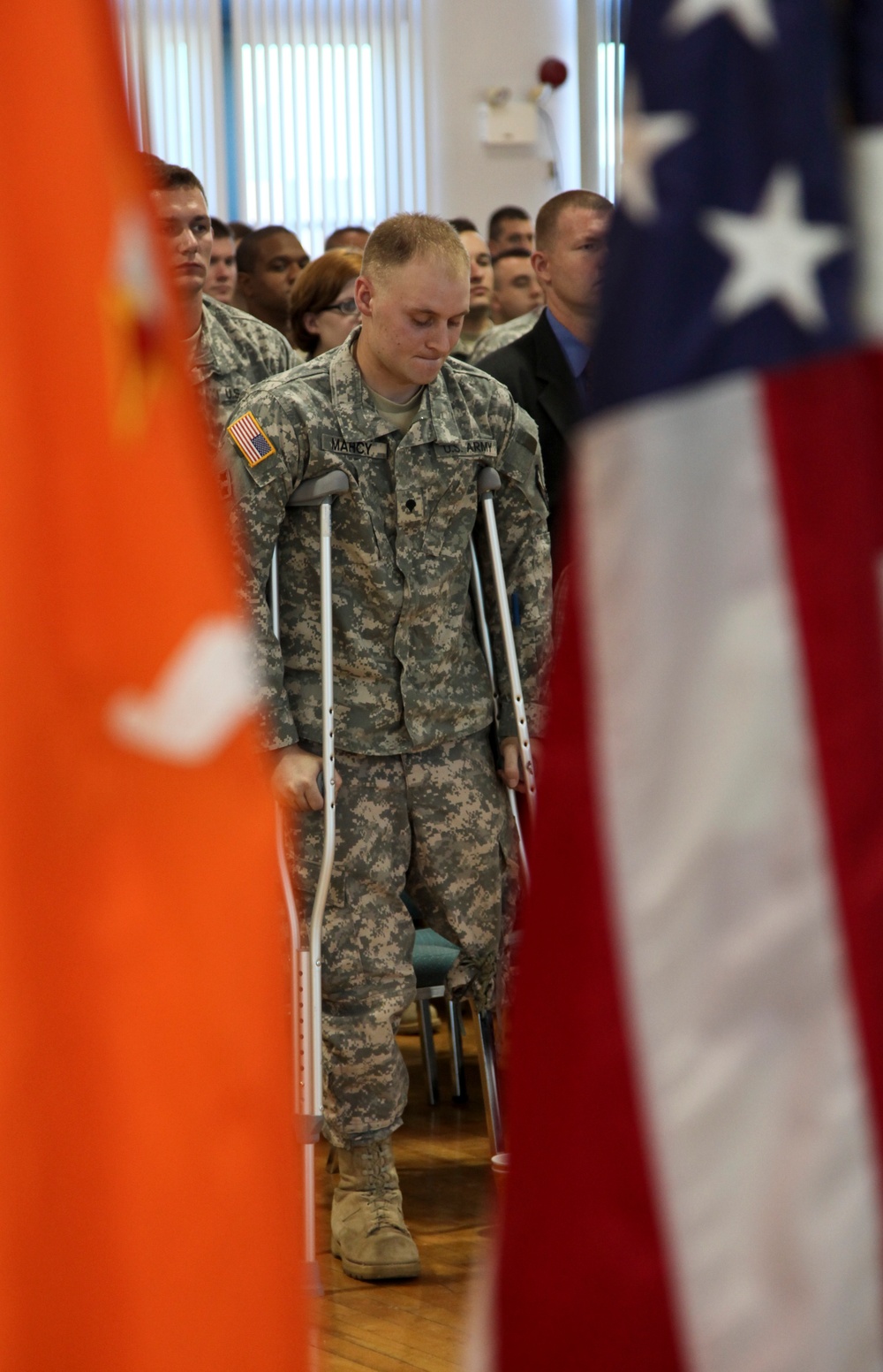 Spc. Evan Marcy Award Ceremony
