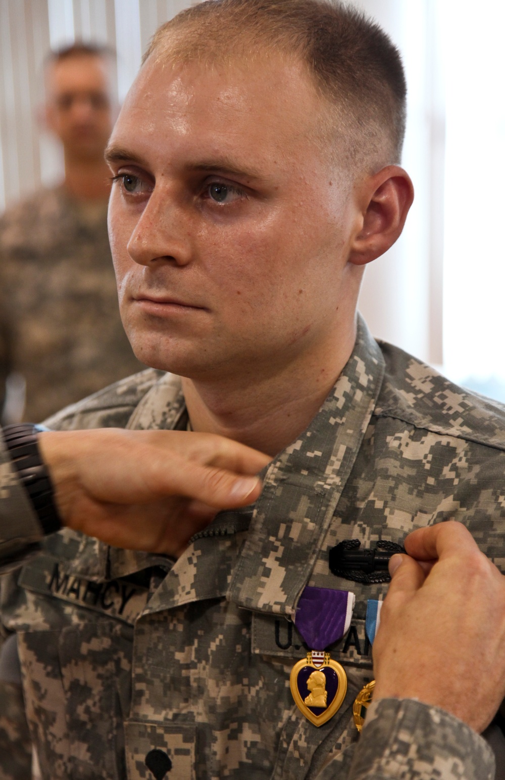 Spc. Evan Marcy Award Ceremony