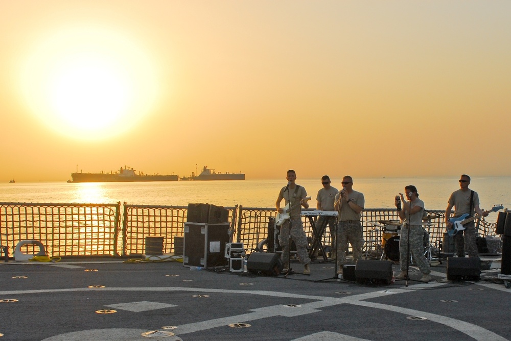 Center Mass rocks the USS Decatur