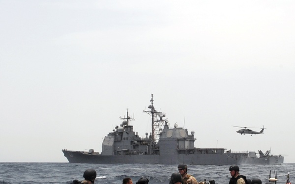 Investigating a Boat in the Gulf of Aden