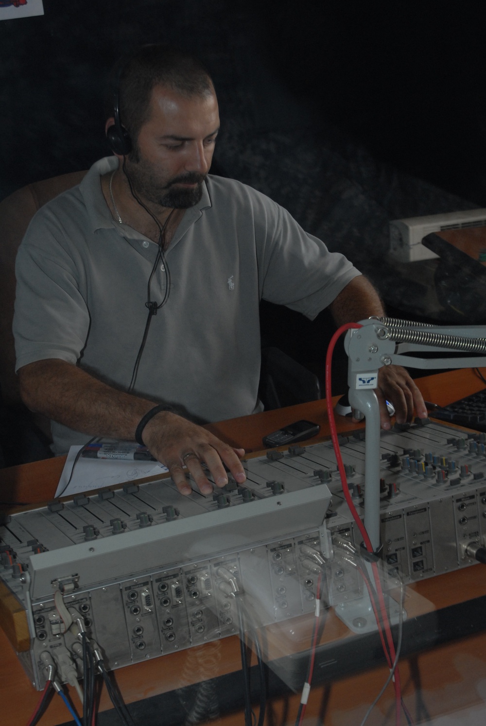 KFOR DJs hit the Kosovo airwaves