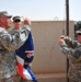 Broncos Flag Raised at Camp Ramadi, Iraq