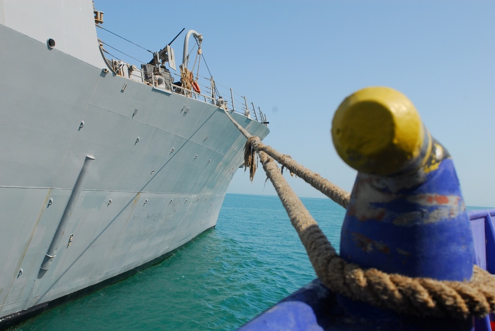 USS Decatur: protecting Iraq's economy, freedom